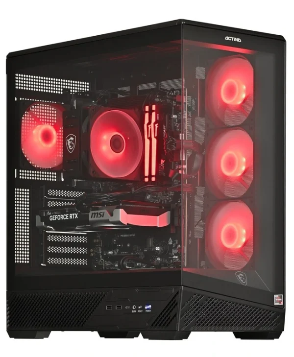 Actina KOMACNGIP0615 Gaming Desktop PC (Ryzen 5-7500X3D/32GB DDR5/1TB SSD/GeForce RTX 5060 Ti/No OS)
