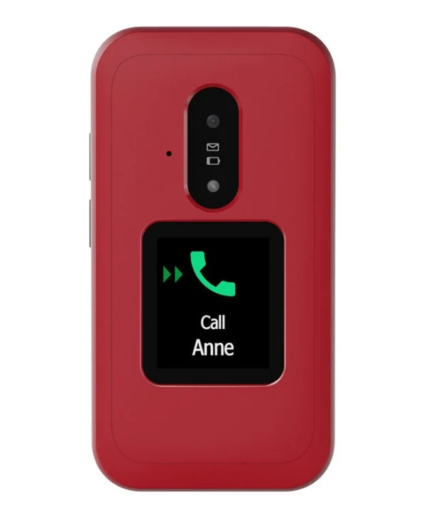 Doro Leva E30 Single SIM Κινητό με Κουμπιά redwhite 380597