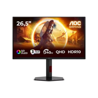 AOC Q27G4ZDR QD-OLED HDR Gaming Monitor 25.6" QHD 2560x1440 240Hz με Χρόνο Απόκρισης 0.3ms GTG