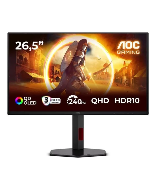 AOC Q27G4ZDR QD-OLED HDR Gaming Monitor 25.6" QHD 2560x1440 240Hz με Χρόνο Απόκρισης 0.3ms GTG