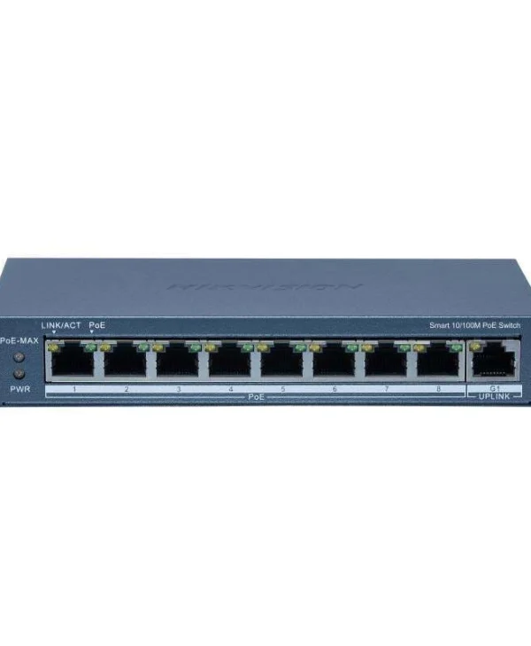Hikvision DS-3E1309P-EI(B) Managed L2 PoE+ Switch με 8 Θύρες Ethernet 301803154