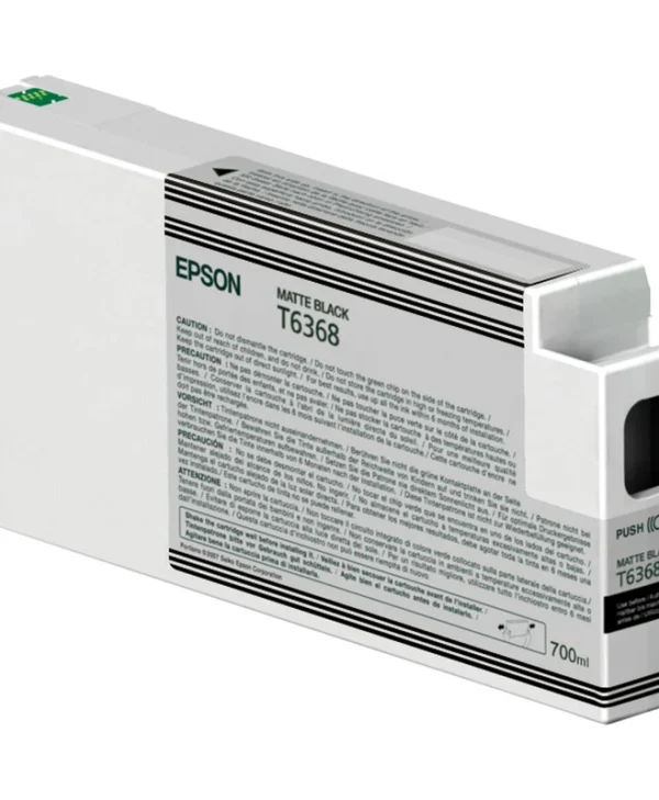 Epson T63680N Γνήσιο Μελάνι Εκτυπωτή InkJet Μαύρο C13T63680N
