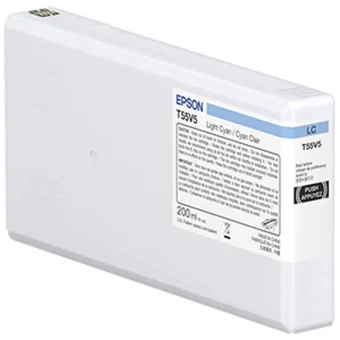 Epson T55W5 Γνήσιο Μελάνι Εκτυπωτή InkJet Κυανό (C13T55W500)