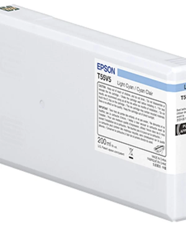 Epson T55W5 Γνήσιο Μελάνι Εκτυπωτή InkJet Κυανό (C13T55W500)