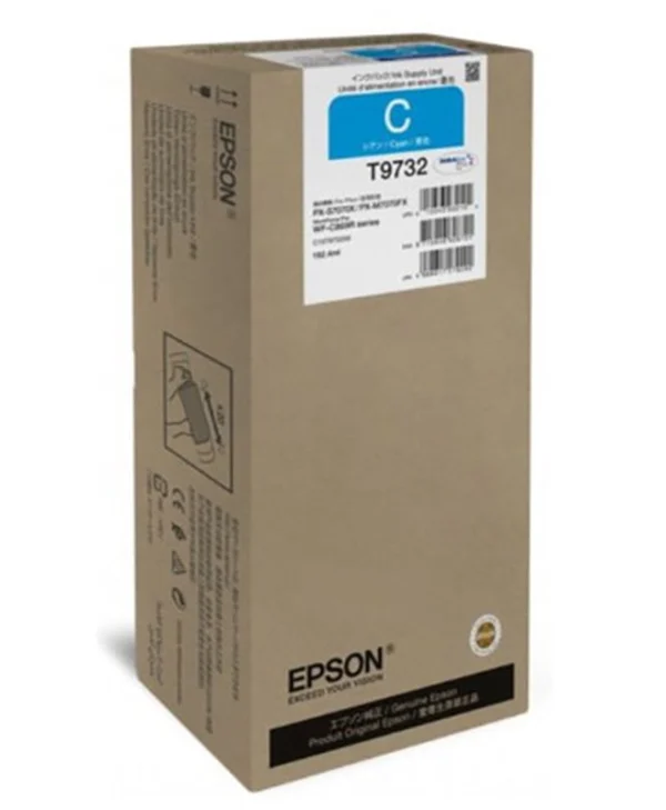 Epson WF-C869R Γνήσιο Toner Laser Εκτυπωτή Κυανό C13T97320N