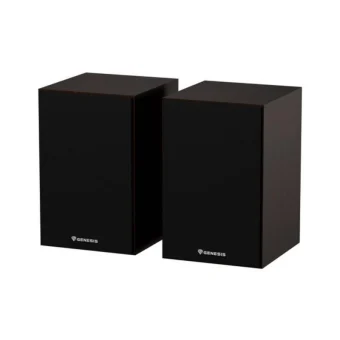 Genesis NGS-2344 Ασύρματα Ηχεία Υπολογιστή 2.0 με Bluetooth και Ισχύ 20W Καφέ
