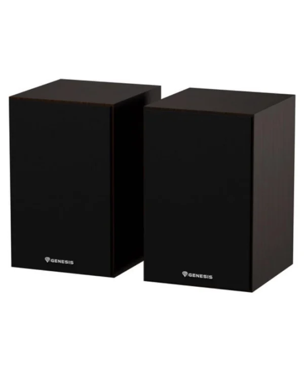 Genesis NGS-2344 Ασύρματα Ηχεία Υπολογιστή 2.0 με Bluetooth και Ισχύ 20W Καφέ