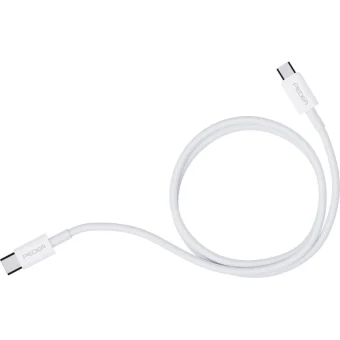 Pedea USB 2.0 Cable USB-C male - USB-C 60W Λευκό 1m 60040120