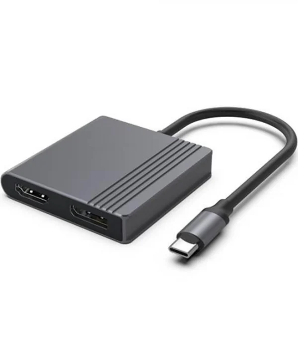 Cablexpert USB-C Docking Station με HDMI 4K PD και σύνδεση 2 Οθονών Μαύρο (A-CM-HDMIFDPF-01)