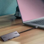 Gembird USB 3.2 Hub 4 Θυρών με σύνδεση USB-C Ασημί UHB-CM-U310-A2C2-01 - Image 3