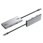 Gembird USB 3.2 Hub 4 Θυρών με σύνδεση USB-C Ασημί UHB-CM-U310-A2C2-01 - Image 4