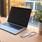 Gembird USB 3.2 Hub 4 Θυρών με σύνδεση USB-C / USB-A Ασημί UHB-CM-U310-A4-01 - Image 3