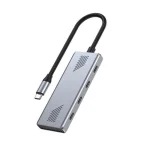 Gembird USB 2.0 Hub 4 Θυρών με σύνδεση USB-C Ασημί UHB-CM-U310-C4-01 - Image 3