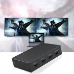 Cablexpert 4h Hdmi Splitter 4 Ports Black Dsp-hdmi4k-4p-01 DSP-HDMI4K-4P-01 - Image 4