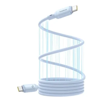 Baseus Picogo Magnetic Power Data Cable Smartphone Liquid Silicone Magnetic Usb Type-c To Usb Type-c 240w 1m Blue "p10376800311-00" Green Stamp 0.18 Lei 6932172677480 P10376800311-00