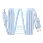 Baseus Picogo Magnetic Power Data Cable Smartphone Liquid Silicone Magnetic Usb Type-c To Usb Type-c 240w 1m Blue "p10376800311-00" Green Stamp 0.18 Lei 6932172677480 P10376800311-00 - Image 4