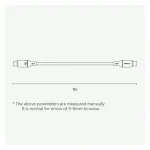 Baseus Picogo Magnetic Power Data Cable Smartphone Liquid Silicone Magnetic Usb Type-c To Usb Type-c 240w 1m Blue "p10376800311-00" Green Stamp 0.18 Lei 6932172677480 P10376800311-00 - Image 5