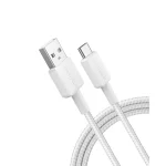 Anker USB 2.0 Cable USB-C male - USB-A 15W Λευκό 1.8m A81H6G21