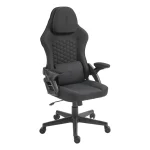 Deltaco DC130 Υφασμάτινη Καρέκλα Gaming Μαύρη GAM-180 - Image 5