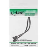 InLine 4-Pin pwm - 4-Pin pwm Cable 0.15m Μαύρο 33328Y - Image 3