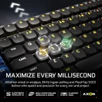 Corsair Vanguard Air 99 Ασύρματο Gaming Μηχανικό Πληκτρολόγιο με Corsair OPX διακόπτες και RGB φωτισμό (Αγγλικό US) CH-91HA01B-NA - Image 2