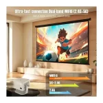 Magcubic L018 Mini Projector LCD Full HD Λάμπας LED με Wi-Fi και Ενσωματωμένα Ηχεία - Image 2