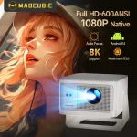 Magcubic HY350MAX Mini Projector LCD Full HD Λάμπας LED με Wi-Fi και Ενσωματωμένα Ηχεία - Image 6