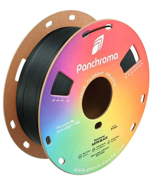 Polymaker PLA 3D Printer Filament 1.75mm Μαύρο 1kg 1τμχ (Spool) CA05011