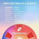 Polymaker PLA 3D Printer Filament 1.75mm Μαύρο 1kg 1τμχ (Spool) CA05011 - Image 2