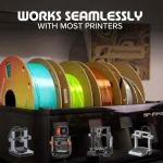 Polymaker PLA 3D Printer Filament 1.75mm Μαύρο 1kg 1τμχ (Spool) CA05011 - Image 3