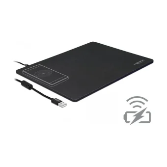 DeLock 12595 Mouse Pad Medium (342mm) Μαύρο