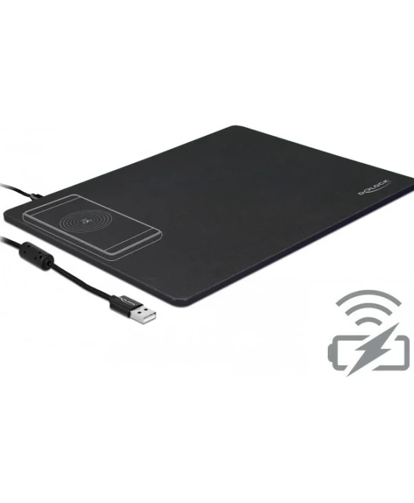 DeLock 12595 Mouse Pad Medium (342mm) Μαύρο