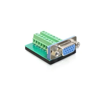 Delock Adapter Vga Female To Terminal Block 16pin 65170