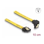 DeLock 7-Pin SATA II - 7-Pin SATA II Angle (90°) Cable 0.1m Κίτρινο (82469) - Image 2