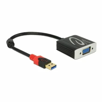 DeLock USB-A male - VGA female (62738)