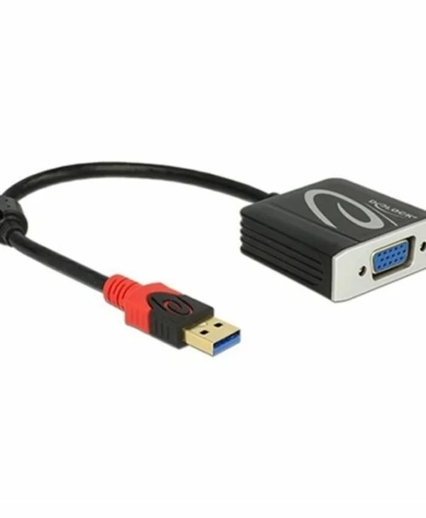 DeLock USB-A male - VGA female (62738)