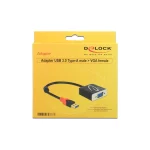 DeLock USB-A male - VGA female (62738) - Image 2
