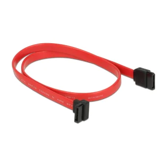 DeLock 7-Pin SATA II - 7-Pin SATA II Cable 0.5m Κόκκινο (84223)