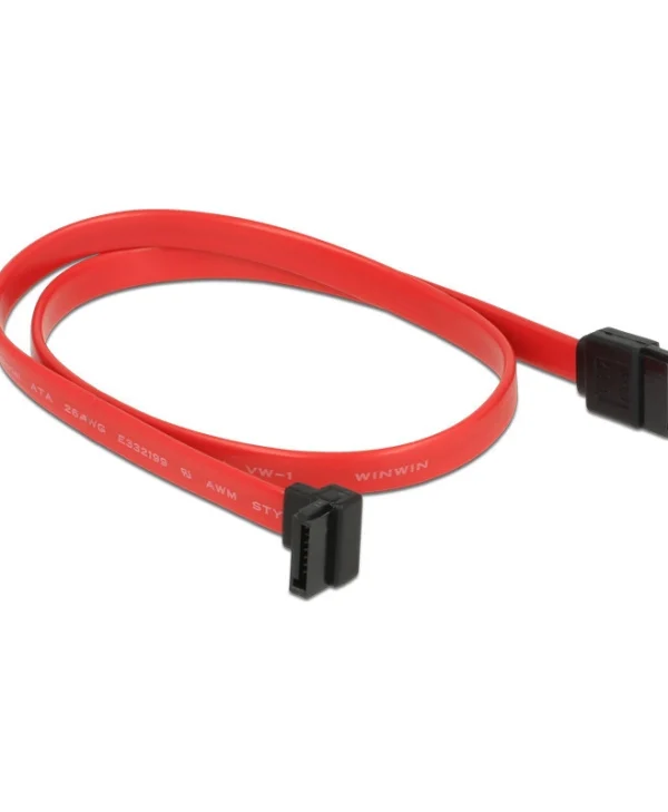 DeLock 7-Pin SATA II - 7-Pin SATA II Cable 0.5m Κόκκινο (84223)