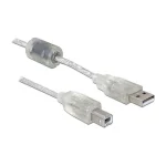 DeLock USB 2.0 Cable USB-A male - USB-B male 0.5m (82057) - Image 2