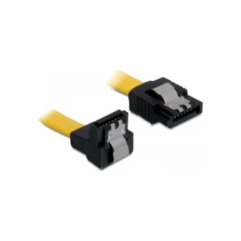 DeLock 7-Pin SATA III - 7-Pin SATA III Cable 30cm Κίτρινο (82806)