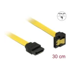 DeLock 7-Pin SATA III - 7-Pin SATA III Cable 30cm Κίτρινο (82806) - Image 2