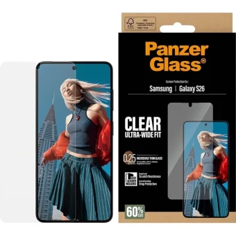PanzerGlass Ultra-wide Fit Tempered Glass (Galaxy S26) PG34506