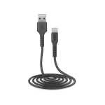 SBS Regular USB 2.0 to micro USB Cable Μαύρο 2m (TECABLEMICRO2K) - Image 4