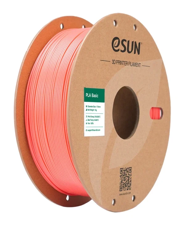 Esun PLA 3D Printer Filament 1.75mm Ροζ 1kg 1τμχ (Spool) PLA-BASIC175P1P1