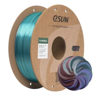 Esun Epla Silk PLA 3D Printer Filament 1.75mm Πολύχρωμο 1kg 1τμχ (Spool) EPLA-SILKMYSTIC-P175CPG1
