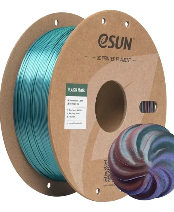 Esun Epla Silk PLA 3D Printer Filament 1.75mm Πολύχρωμο 1kg 1τμχ (Spool) EPLA-SILKMYSTIC-P175CPG1