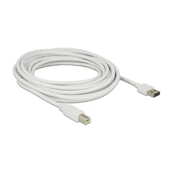 DeLock USB 2.0 Cable USB-A female - USB-B male 5m (85155)