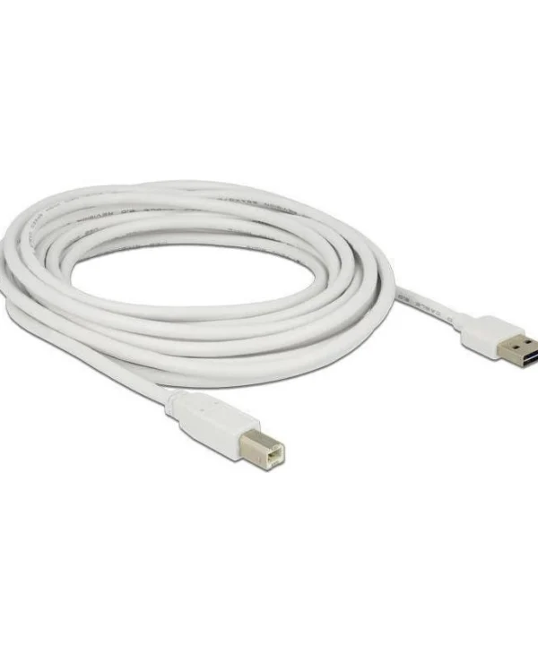 DeLock USB 2.0 Cable USB-A female - USB-B male 5m (85155)