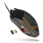 Lexip Ar18 Aero Speed Ασύρματο Gaming Ποντίκι Μαύρο JVAPCM00538 - Image 2